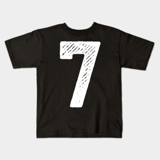 Rough Number 7 Kids T-Shirt